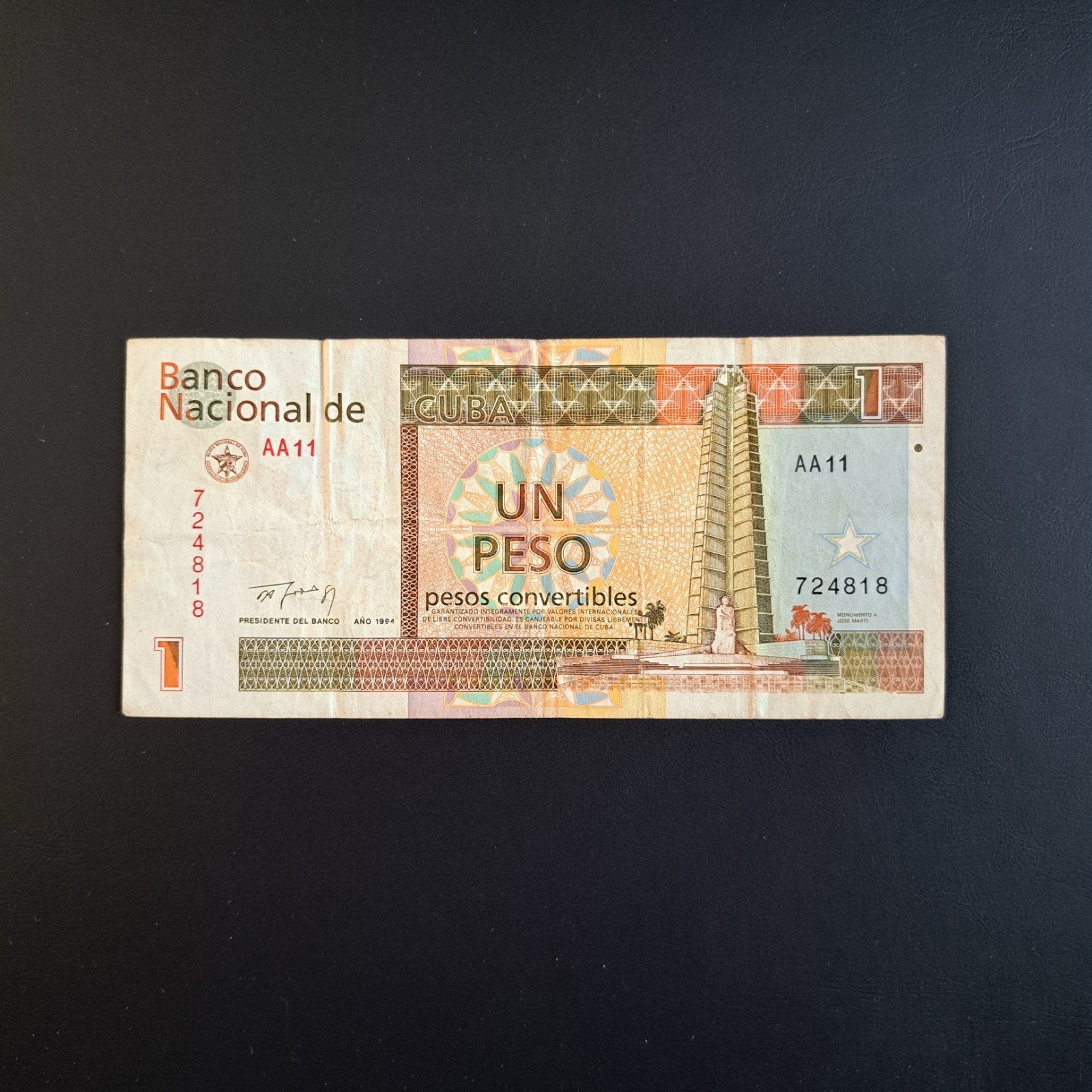 1 peso Cuba #035, Verzenden, Noord-Amerika, Los biljet