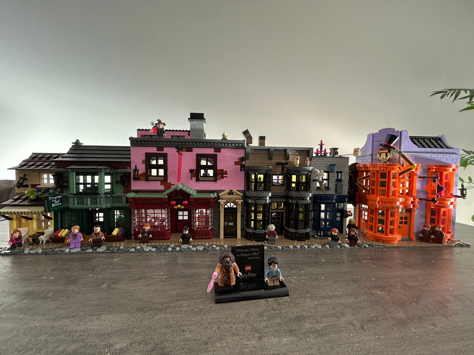 LEGO Diagon Alley 75978, Ophalen of Verzenden, Zo goed als nieuw