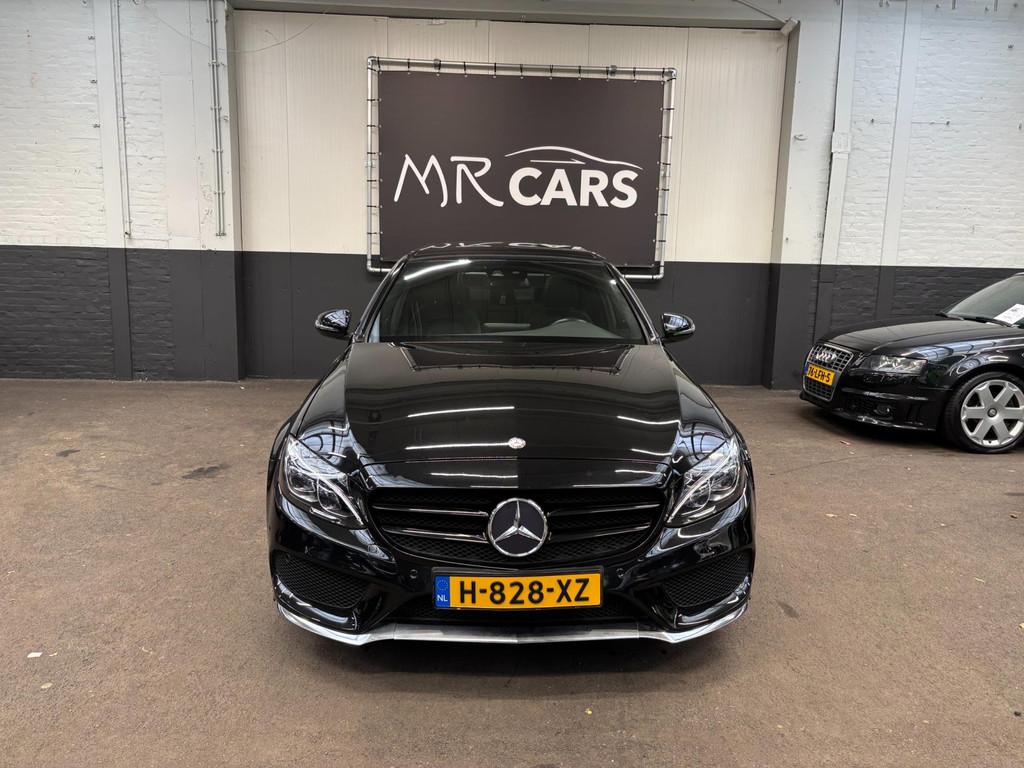 Mercedes-Benz C-klasse 300 Prestige AMG-Pakket Panodak/Leder, Auto's, Mercedes-Benz, Automaat, Automatische klimaatregeling, 4 cilinders