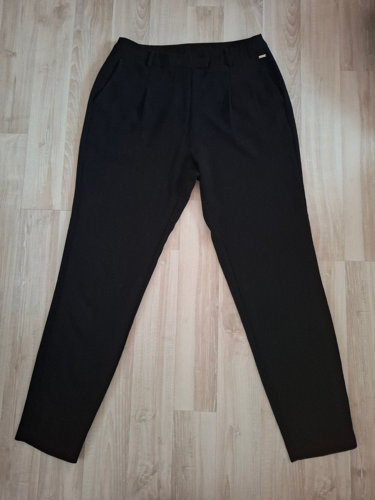 Zwarte broek van Cotton Club, maat M, Maat 38/40 (M), Zwart, Ophalen of Verzenden, Zo goed als nieuw