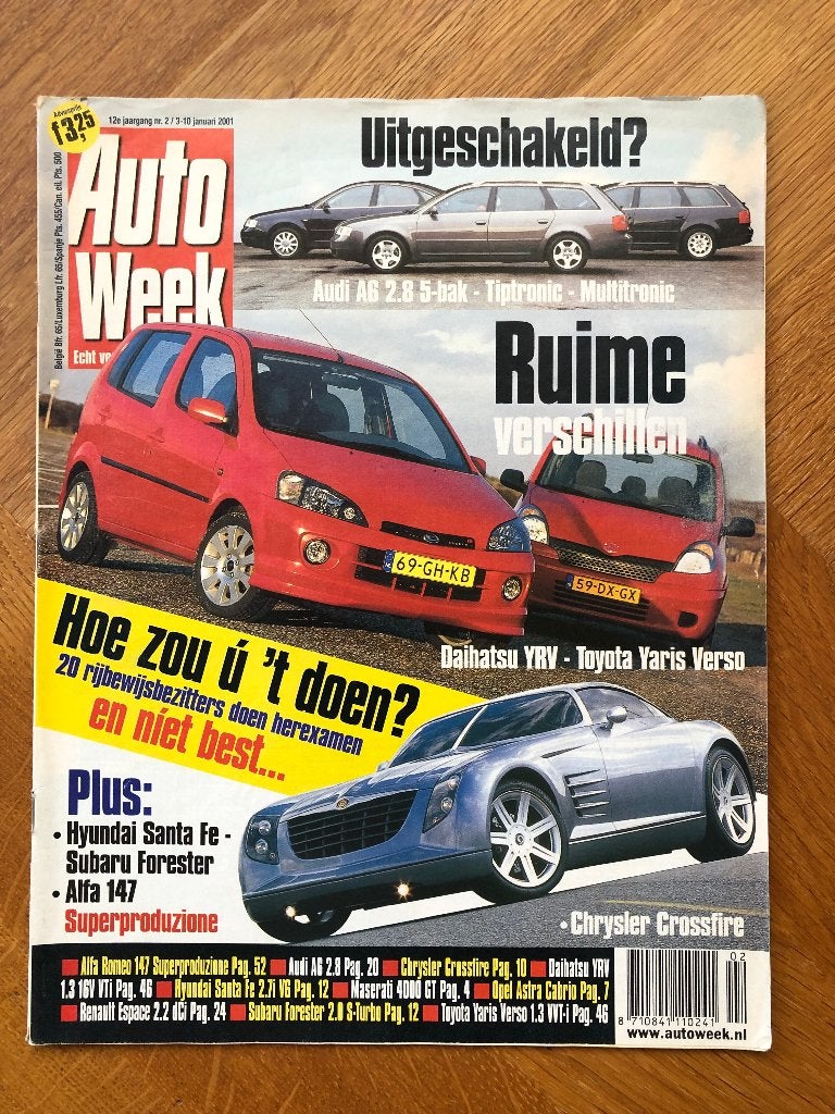 Autoweek nr.2 2001 *, Verzenden, Nieuw, Autoweek, Algemeen