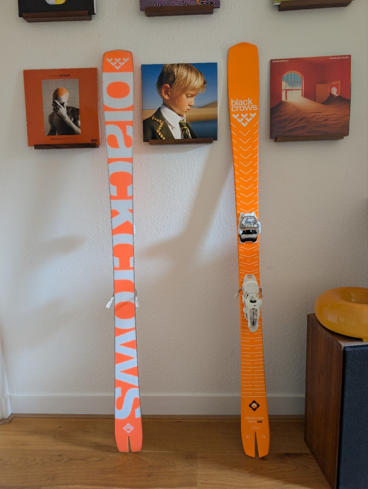 Black Crows Mirus Cor ski's met Marker bindingen, 160 tot 180 cm, Zo goed als nieuw, Skiën, Ski's