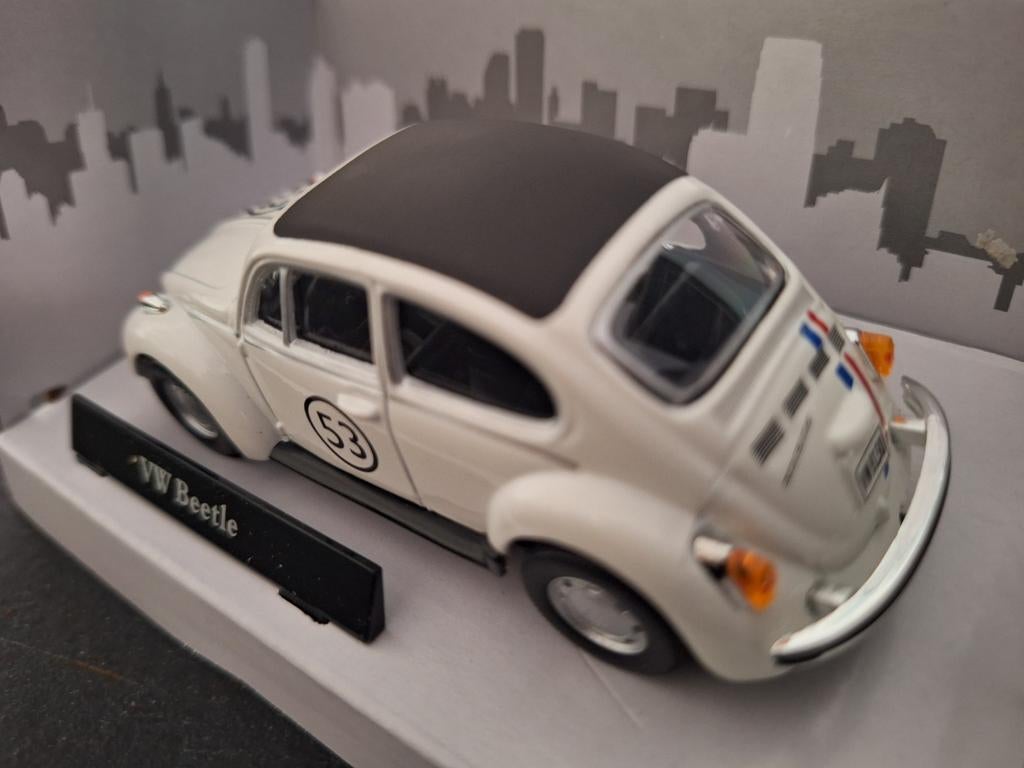 Volkswagen Kever Herbie #53 Herbie Schaal 1:43, Overige merken, Auto, Nieuw, Cararama