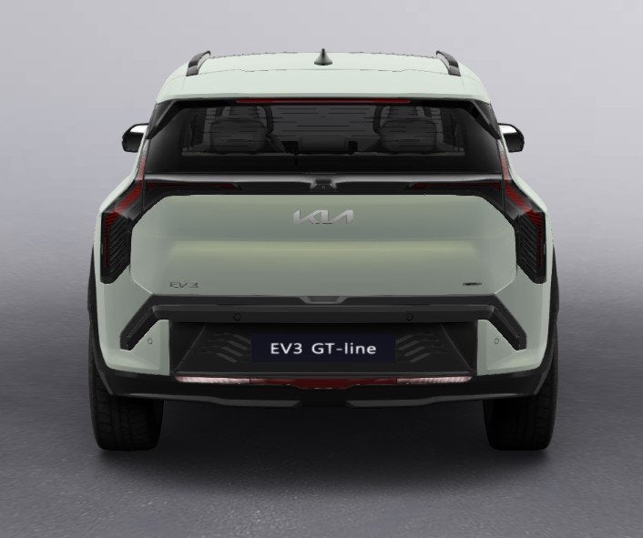 Kia EV3 GT-PlusLine 81.4 kWh *VOORRAADVOORDEEL* Snel leverba, Auto's, Kia, Zwart, Adaptive Cruise Control, Nieuw, 204 pk