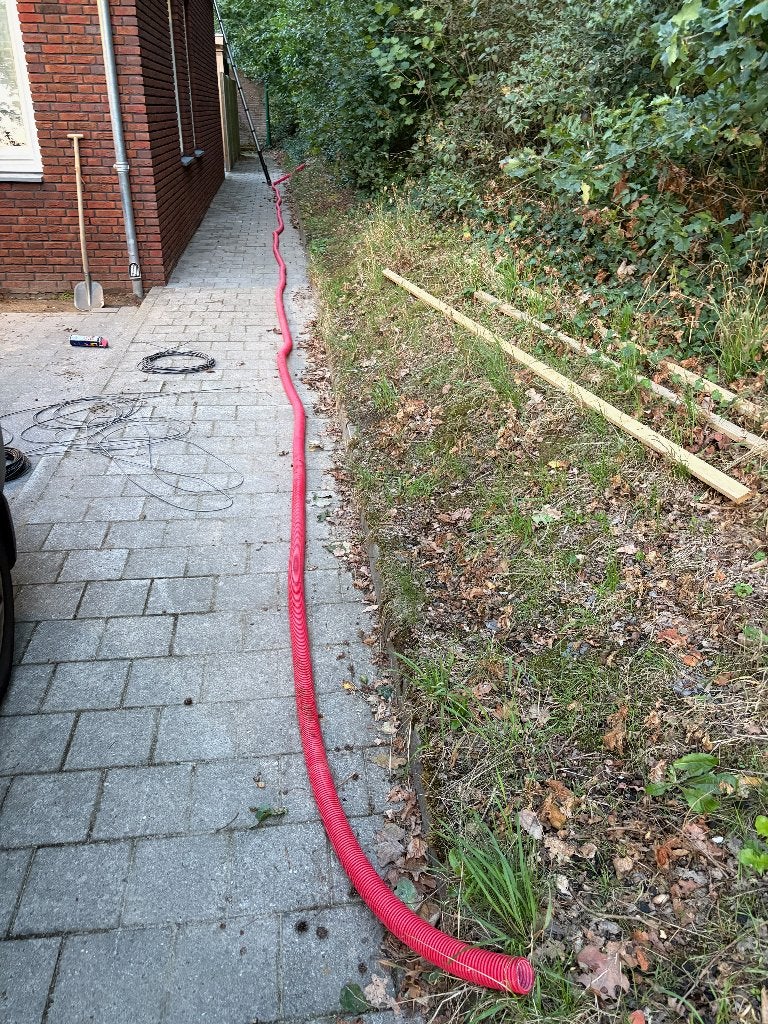 Mantelbuis/kabelbescherming (18m), Ophalen, Pvc, 6 meter of meer, Overige typen