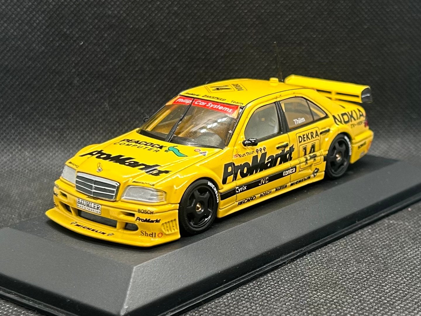 Minichamps Mercedes Benz C-Klasse DTM 1:43 OVP, Hobby en Vrije tijd, Verzenden, Zo goed als nieuw, Auto, MiniChamps