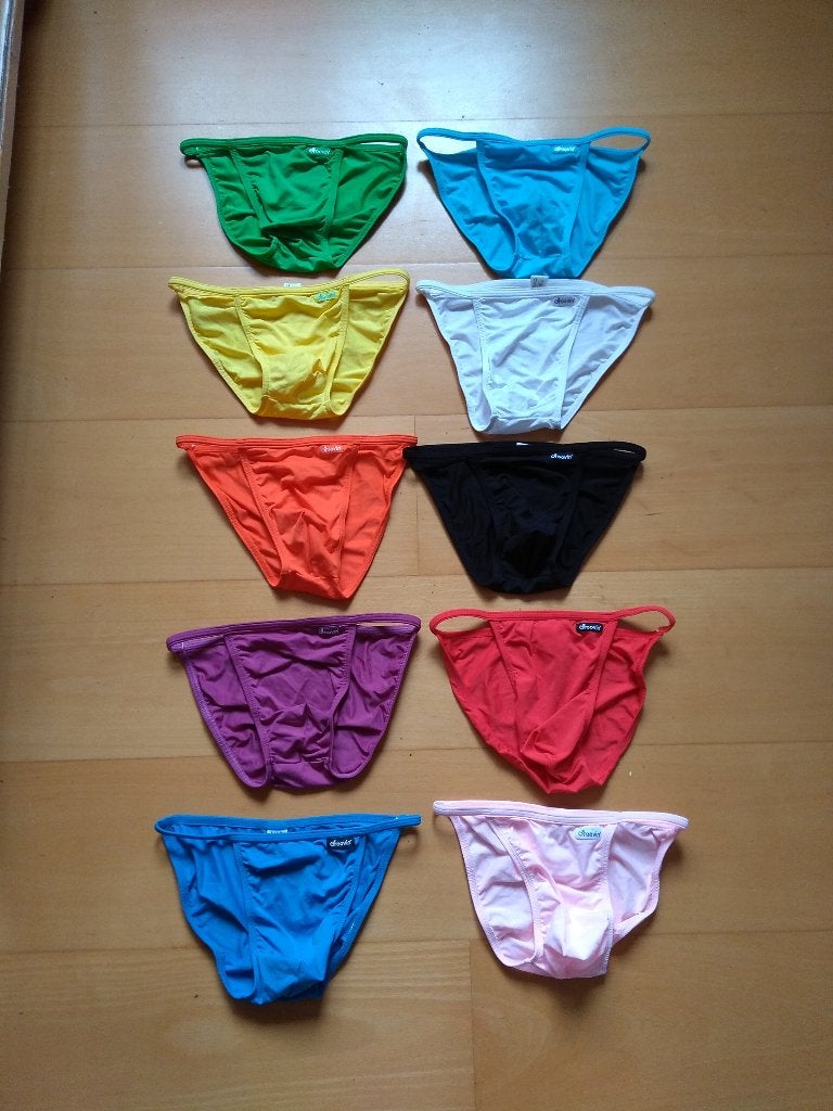 10 stuks Goovin tangaslip tanga kinky maat M, Verzenden, Overige kleuren, Groovin, Slip