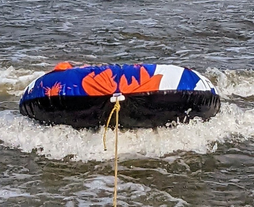 Talamex Fire Funtube - Plezier op het water!, Watersport en Boten, Waterski's, Ophalen of Verzenden, Zo goed als nieuw, Funband of Funtube