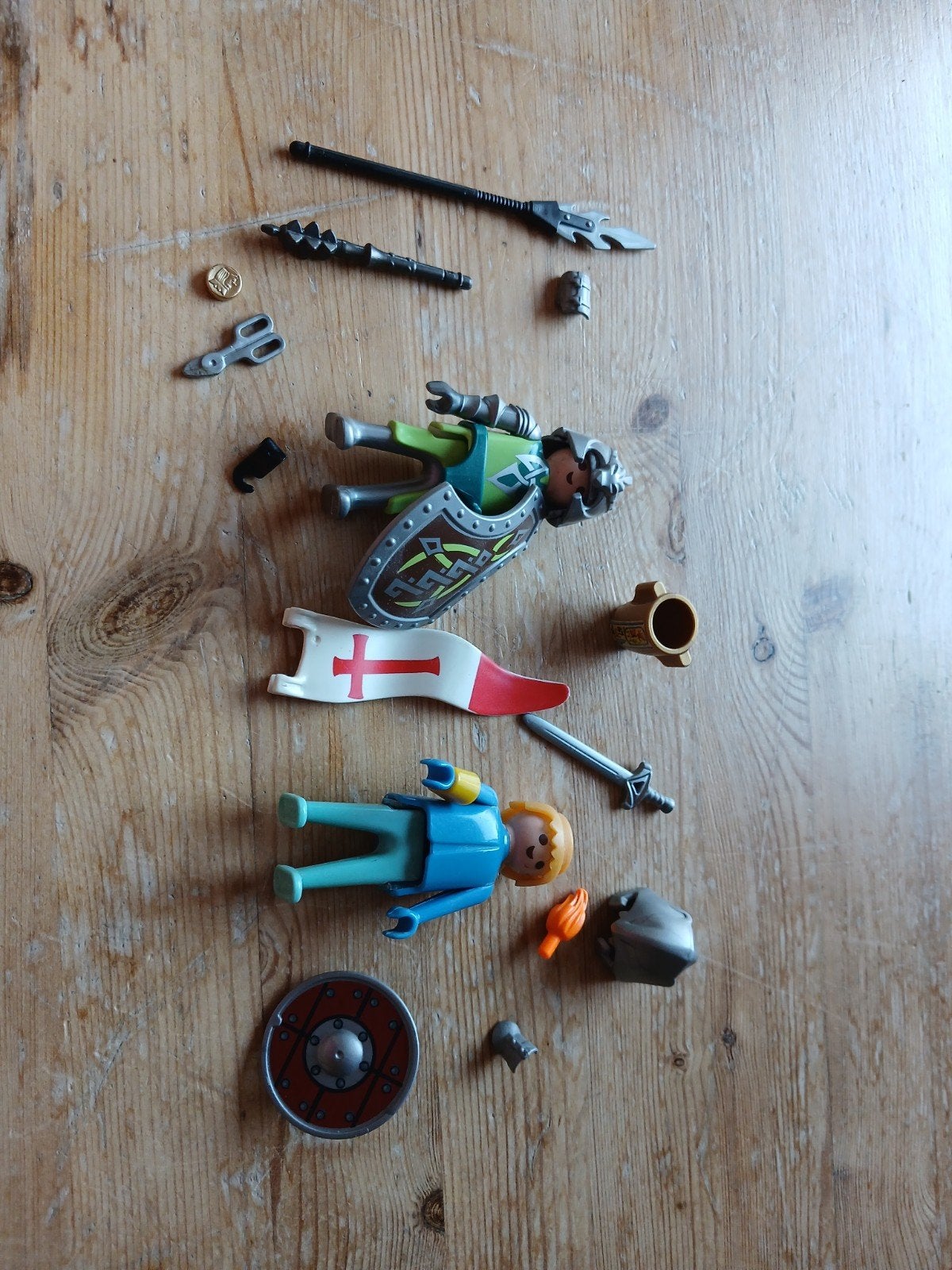 Playmobil ridder met extra's, Kinderen en Baby's, Speelgoed | Playmobil, Ophalen of Verzenden, Zo goed als nieuw