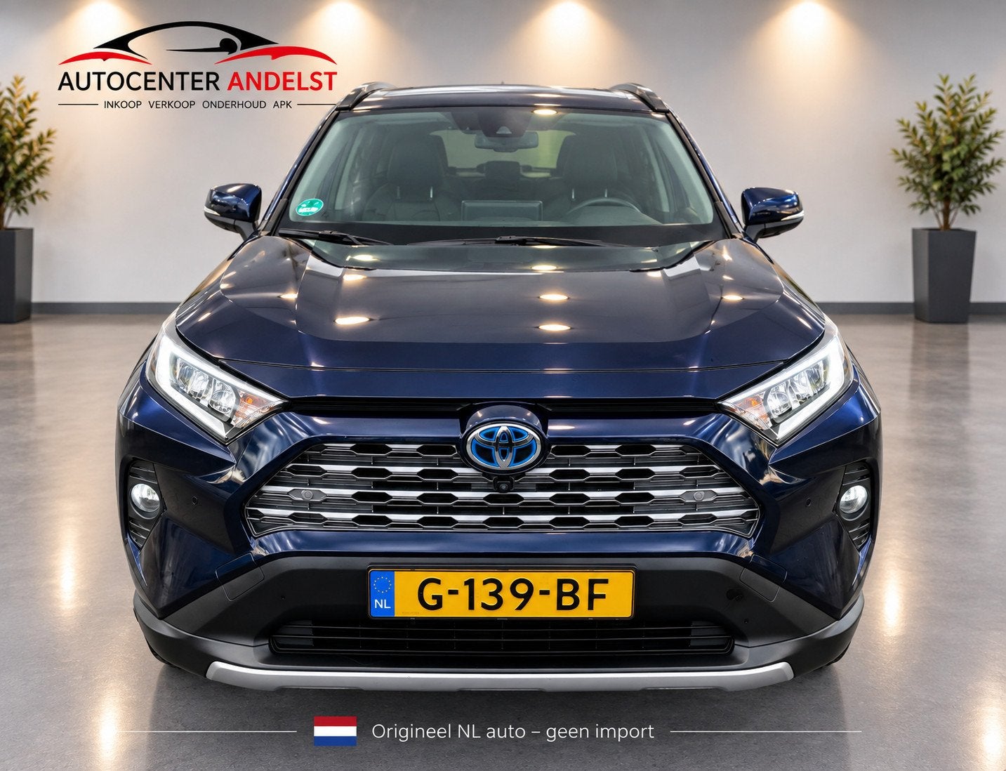 Toyota RAV4 2.5 Hybrid Dynamic Aut, Acc, Cam, Navi, Carplay,, Dealer onderhouden, Stof, Gebruikt, Euro 6