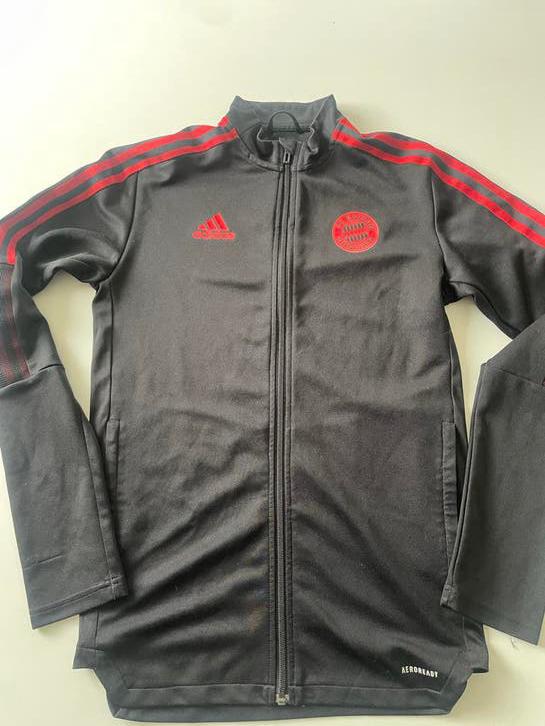 Bayern Munchen Adidas trainingsjack maat S, Sport en Fitness, Voetbal, Maat S, Ophalen of Verzenden, Gebruikt, Trainingspak