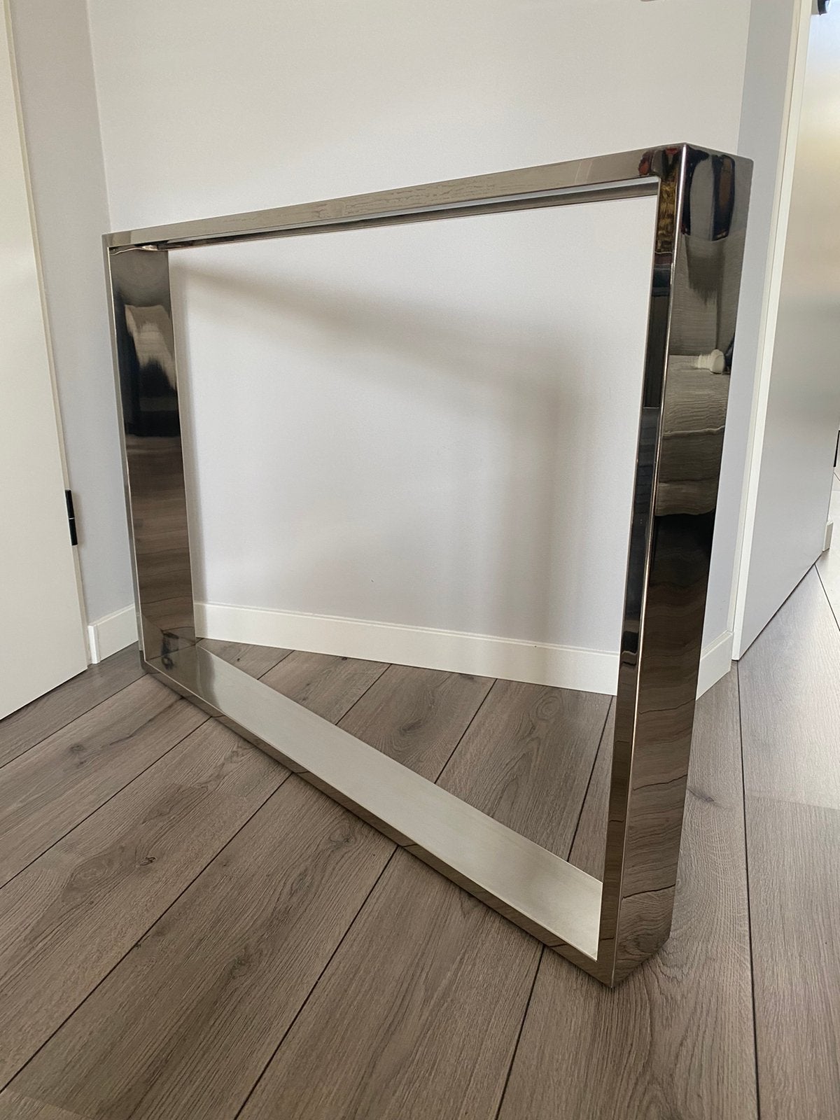 Luxe tafelpoten Chroom, Ophalen, Minder dan 50 cm, 50 tot 100 cm, Rond