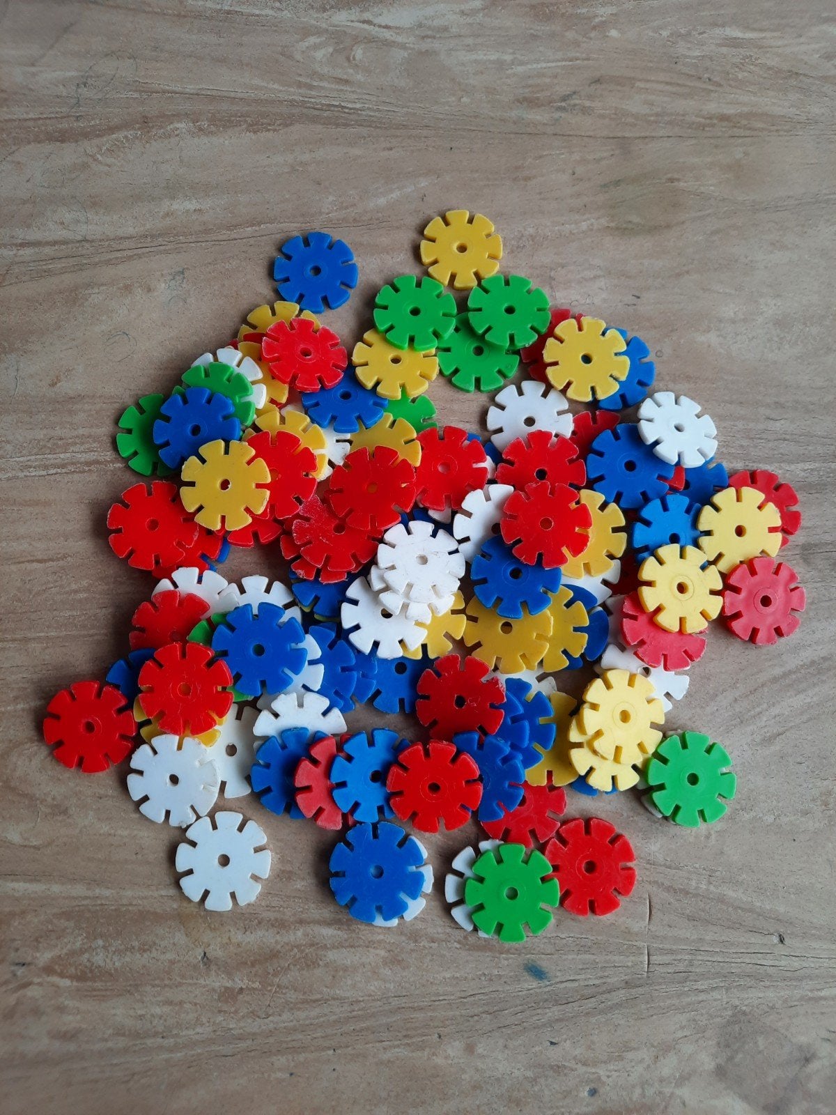 Bouwschijfjes Rondjes Bouwrondjes
Constructie Schijven
110 s, Kinderen en Baby's, Speelgoed | Educatief en Creatief, Ophalen of Verzenden