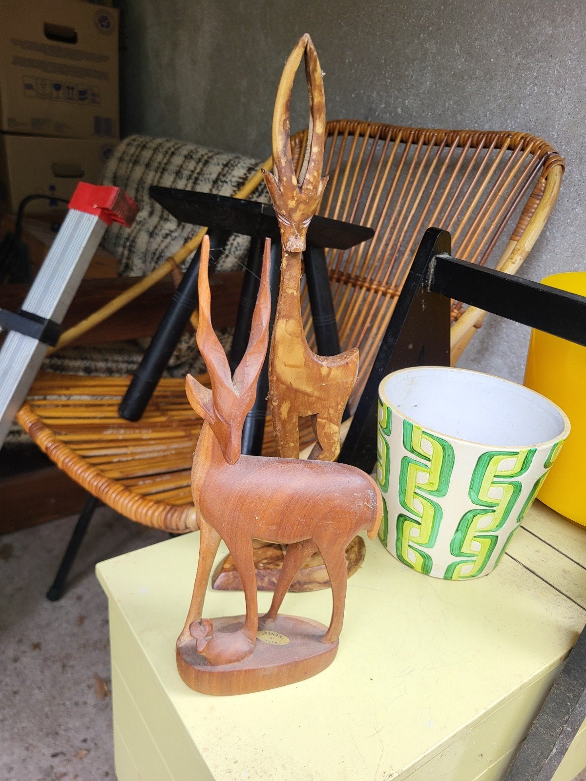 Vintage, Antiek en Kunst, Kunst | Beelden en Houtsnijwerken, Ophalen of Verzenden
