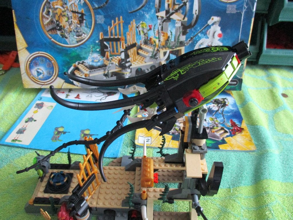 LEGO Set 8061 Poort van de inktvis, Ophalen of Verzenden, Gebruikt, Complete set, Lego