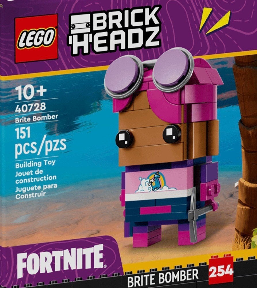Lego 40728 fortnite Brite bomber, BrickHeadz, Lego, Nieuw, Ophalen of Verzenden