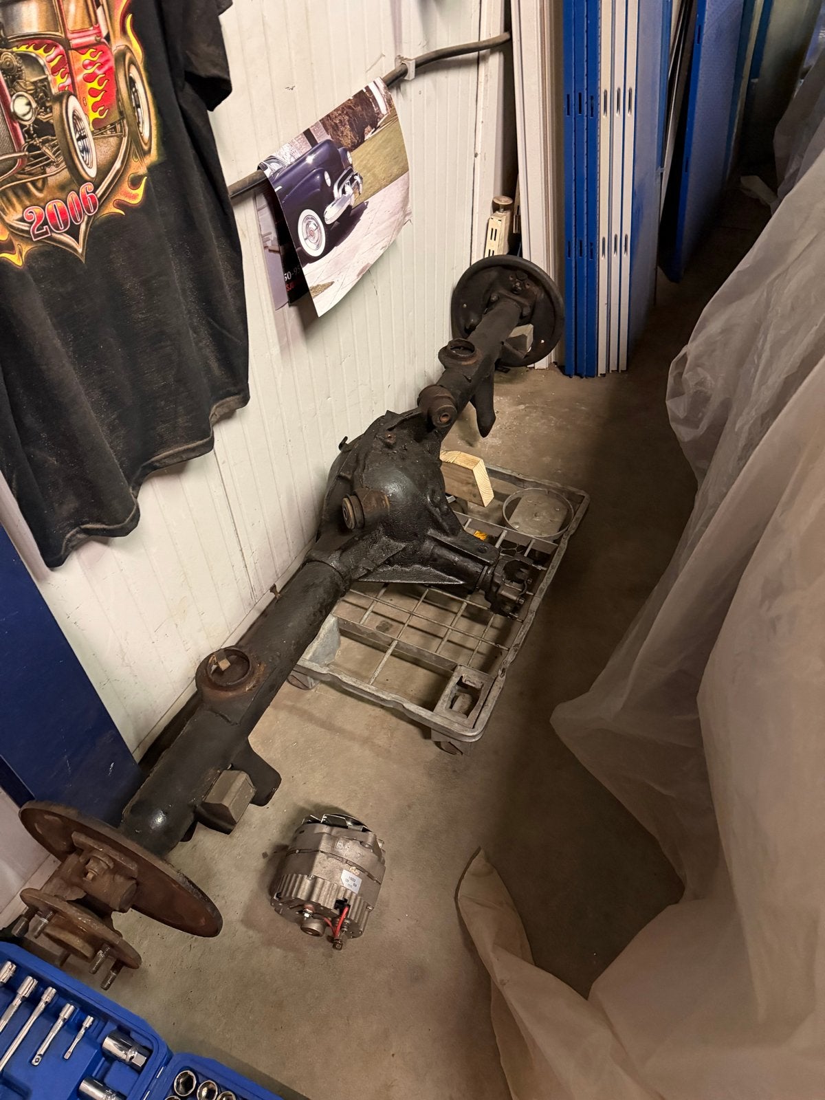 Achteras 7.5 inch gm b body., Auto-onderdelen, Ophalen, Gebruikt, Amerikaanse onderdelen