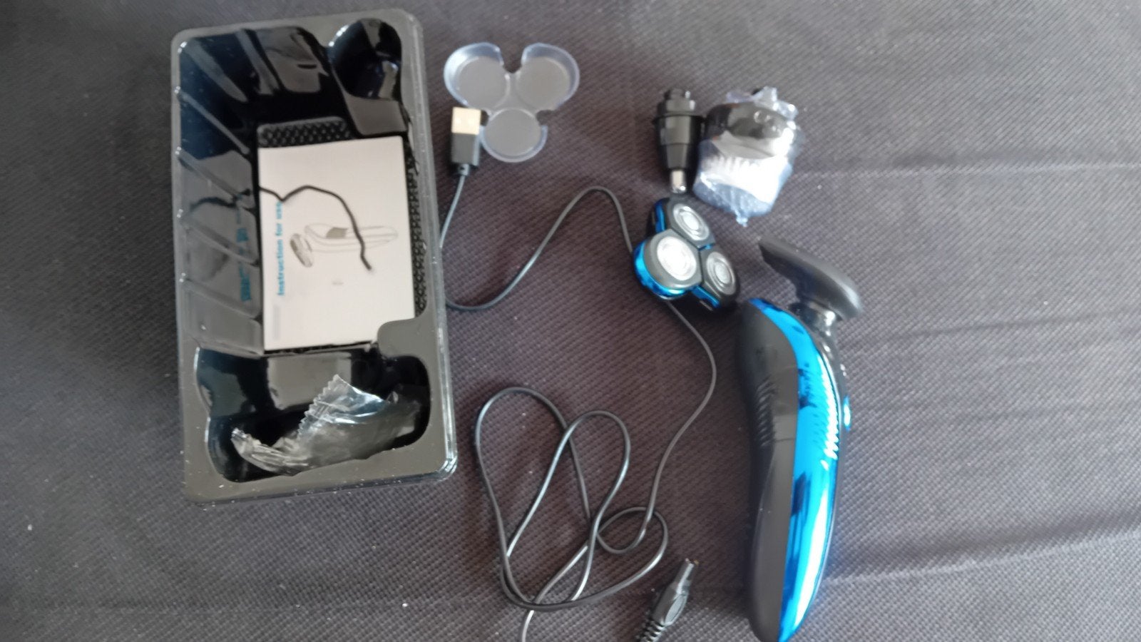 4D Shaver - Oplaadbaar Scheerapparaat voor Mannen, Ophalen, Nieuw, Scheren en Epileren