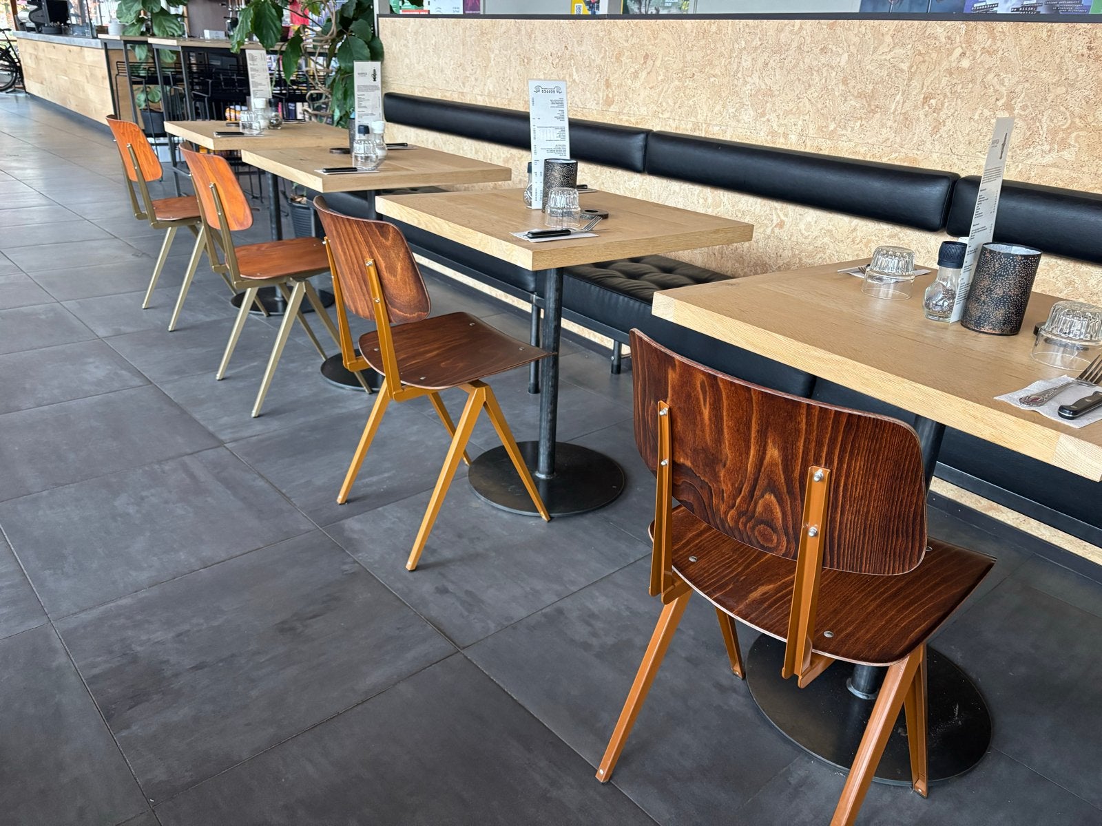 Eiken tafels, Ophalen, Gebruikt, Rechthoekig, 50 tot 100 cm