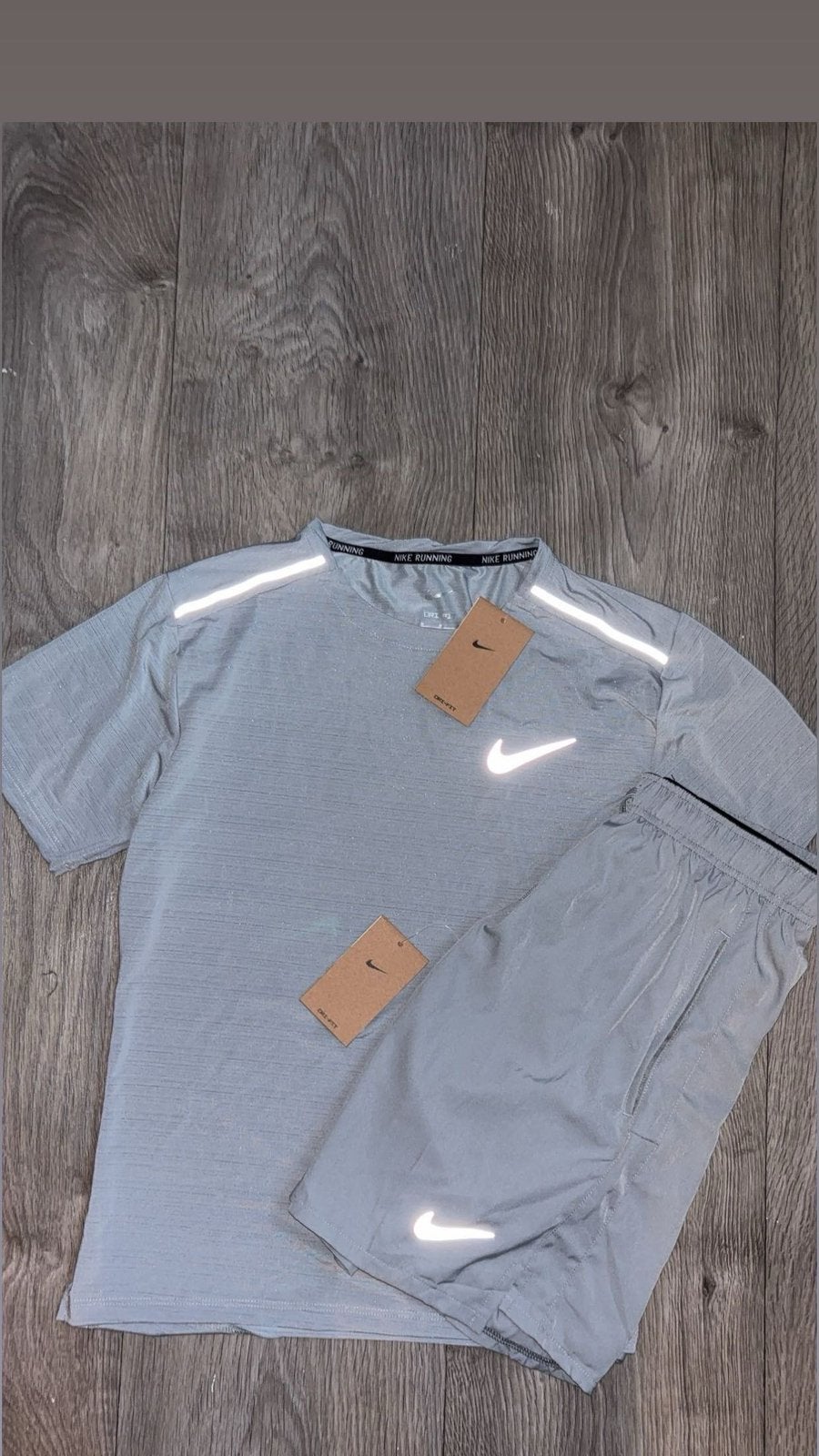 Nike Miler grijs Maat M, Ophalen of Verzenden, Nieuw, Maat 48/50 (M), Groen