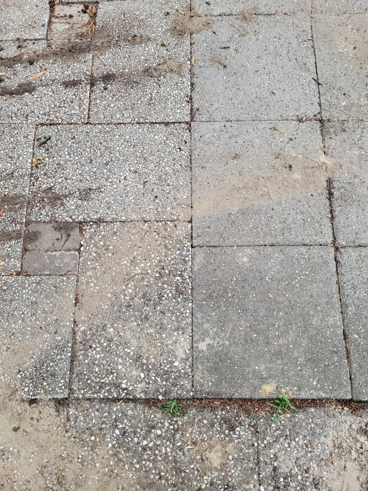 Grindtegels 60x40 en 50x50 50plus stuks beiden!, Tuin en Terras, Ophalen, Gebruikt, 10 m² of meer, Beton