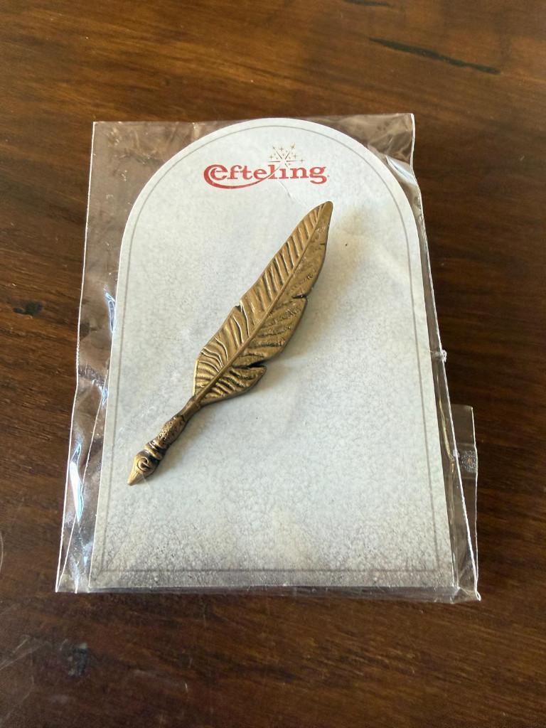 efteling penneveer pin, Ophalen of Verzenden, Nieuw, Button of Speldje
