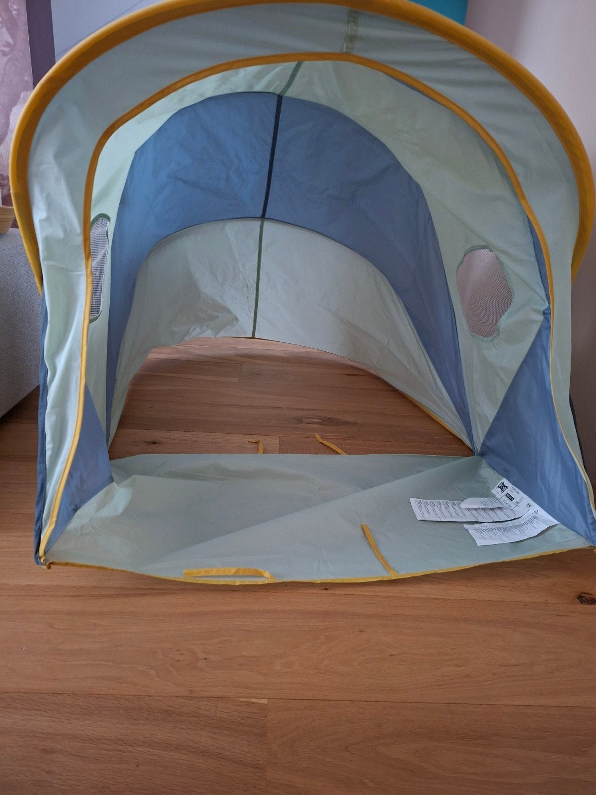 IKEA Eldfluga bedtent - Opvouwbaar en kleurrijk, Kinderen en Baby's, Ophalen, Zo goed als nieuw, Kunststof