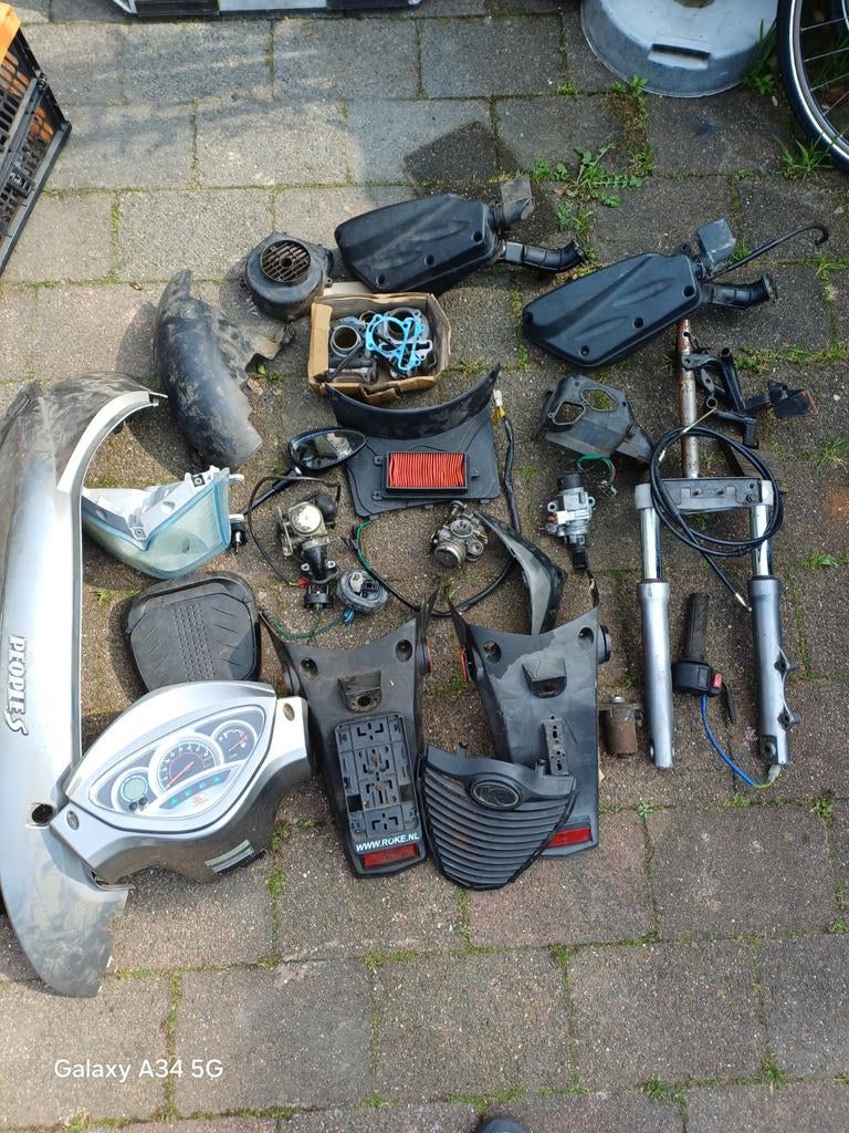 Onderdelenpakket Kymco People S - Alles in één koop, Ophalen of Verzenden, Gebruikt, Overige typen, Kymco