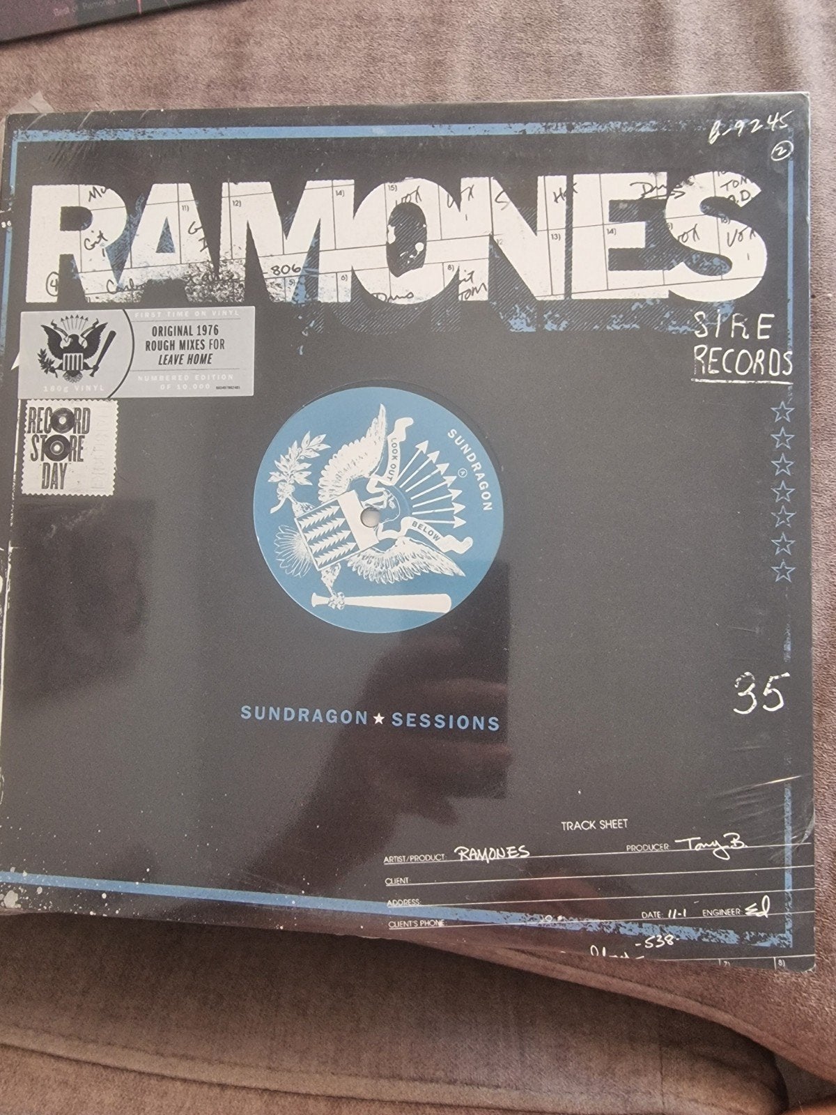 Ramones - Sundragon Sessions LP (Record Store Day), LP, Ophalen of Verzenden, Limited edition, Nieuw in verpakking