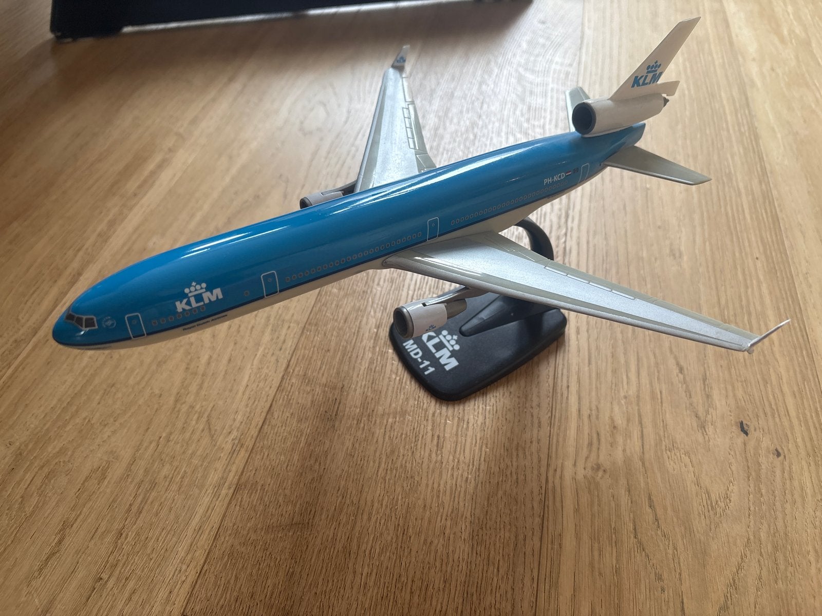 KLM MD-11 Vliegtuigmodel - Zo goed als nieuw, Overige merken, 1:200 of kleiner, Ophalen of Verzenden, Zo goed als nieuw