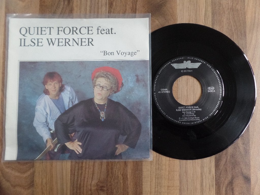 single Quiet Force - Bon Voyage*, Ophalen of Verzenden, Gebruikt, 7 inch