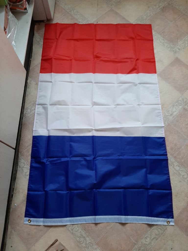 60x nederlandse , franse vlaggen met ringen partij nieuw, Ophalen, Nieuw