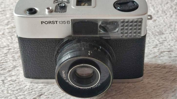 Porst 135 B kleinbeeldcamera met tas, Ophalen of Verzenden, Gebruikt, Compact, Overige Merken