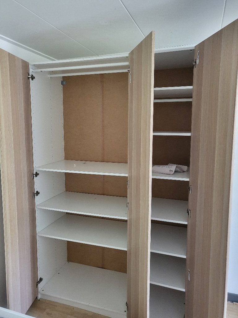 PAX / FORSAND kledingkast 150x60x236 cm, Ophalen, Overige materialen, Met deur(en), 100 tot 150 cm