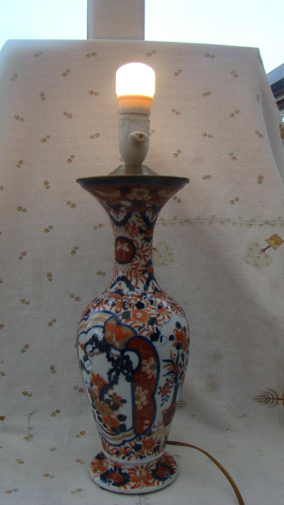 Imari Vaas lamp, Ophalen of Verzenden