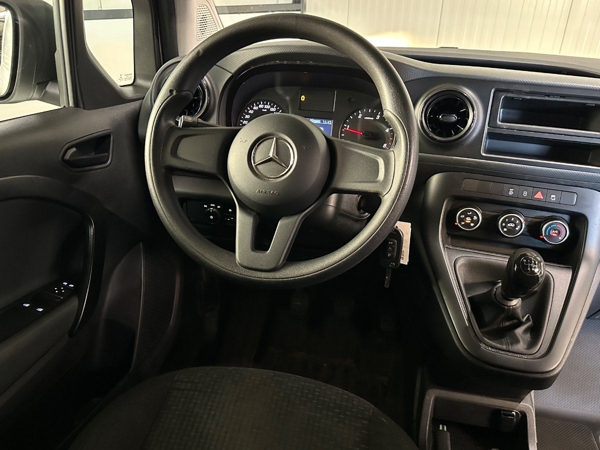 Mercedes-Benz Citan 108 CDI | L1 Base 3-Pers | Airco, Voorwielaandrijving, Euro 6, 4 cilinders, Wit