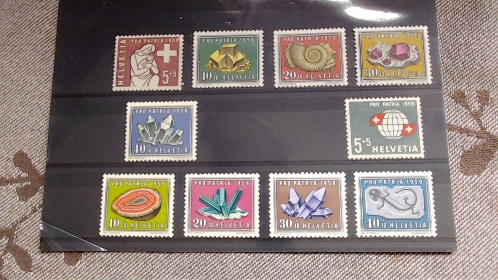 postzegels Zwitserland postfris, Ophalen of Verzenden, Postfris