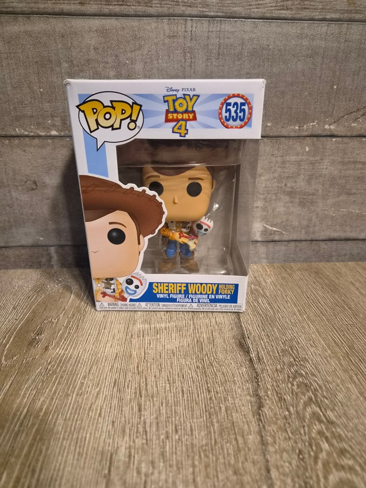 Funko Pop! Disney Pixar Toy Story 4 Sheriff Woody met Forky, Ophalen of Verzenden, Nieuw