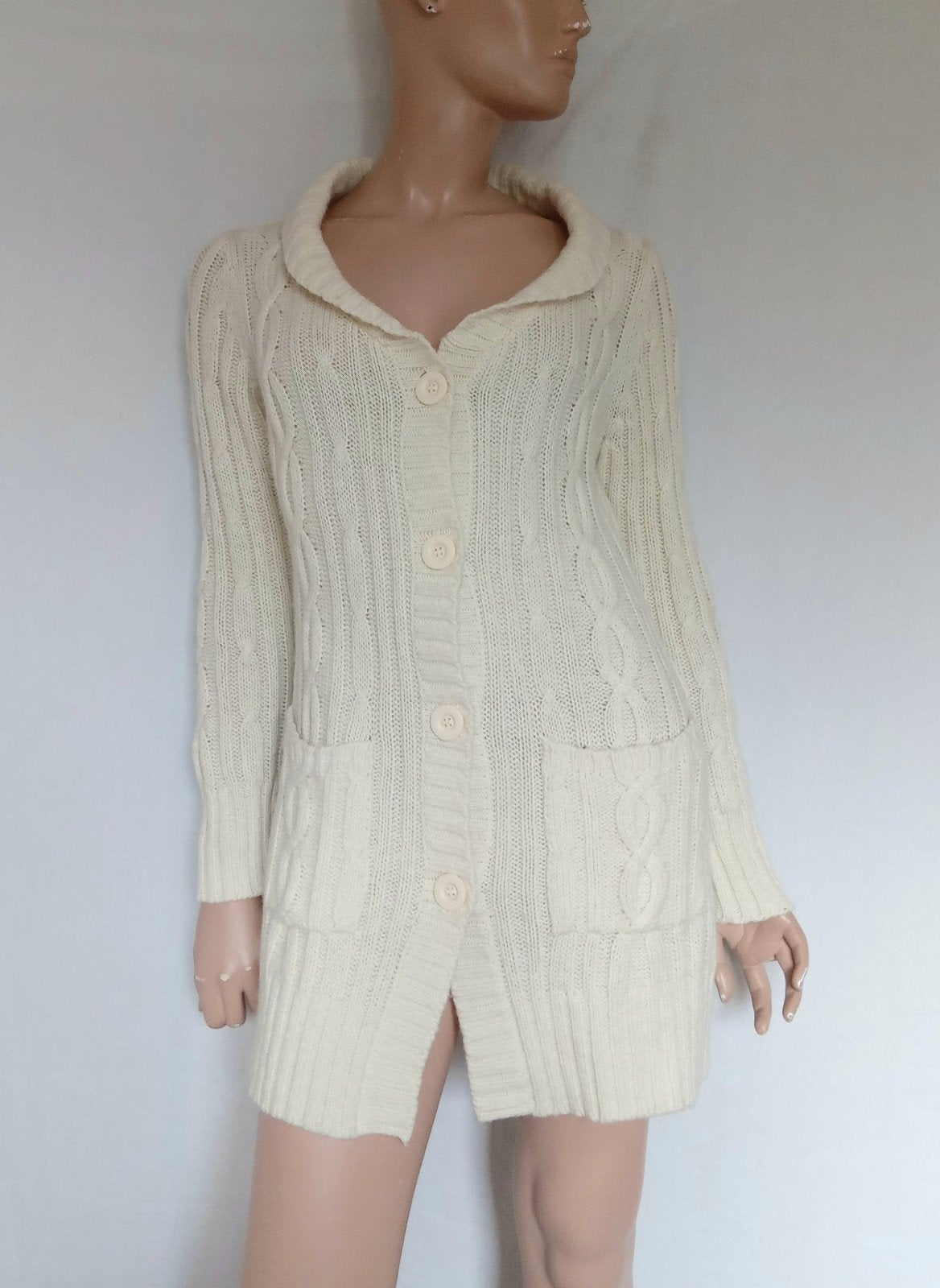 TCM Vest , Maat 40 , WOL, Ophalen of Verzenden, Zo goed als nieuw, Maat 38/40 (M), Wit