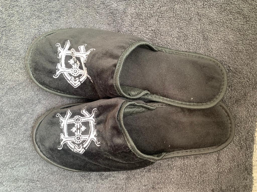 Pantoffels, Hotel, Zwart, Nieuw, Ophalen of Verzenden