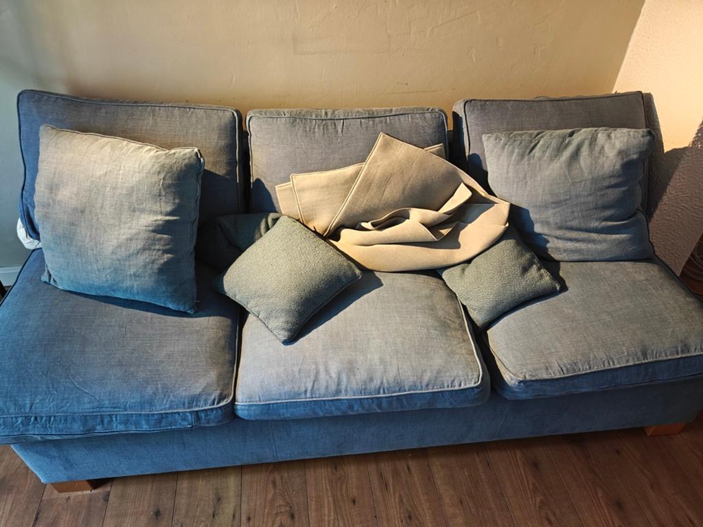 Comfortabele slaapbank - 200 cm breed, 150x185 cm slaapdeel, Huis en Inrichting, Slaapkamer | Slaapbanken, Gebruikt, Overige maten