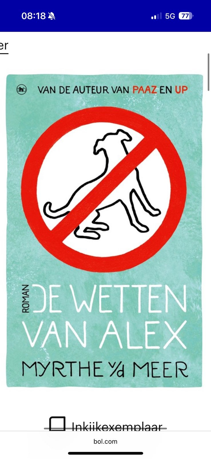 De wetten van Alex, Boeken, Ophalen of Verzenden