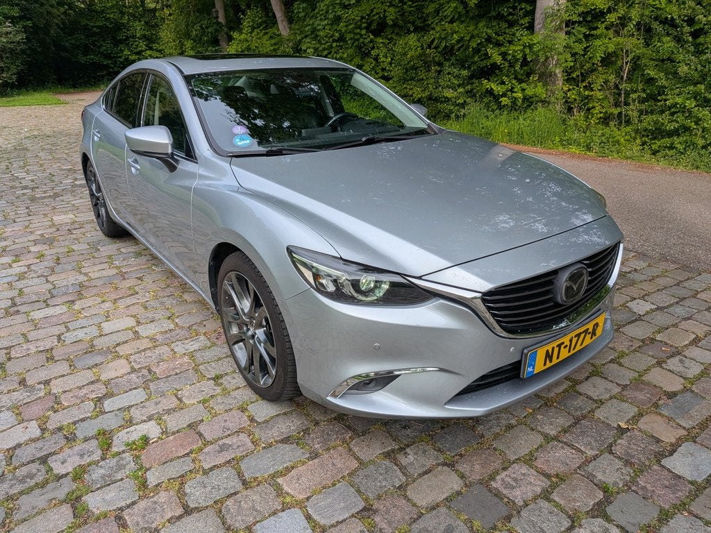 Mazda 6 2.5 SkyActiv-G 192 GT-M | Leder int. | Elec stoelen, 12 maanden, Gebruikt, Bedrijf, Sedan