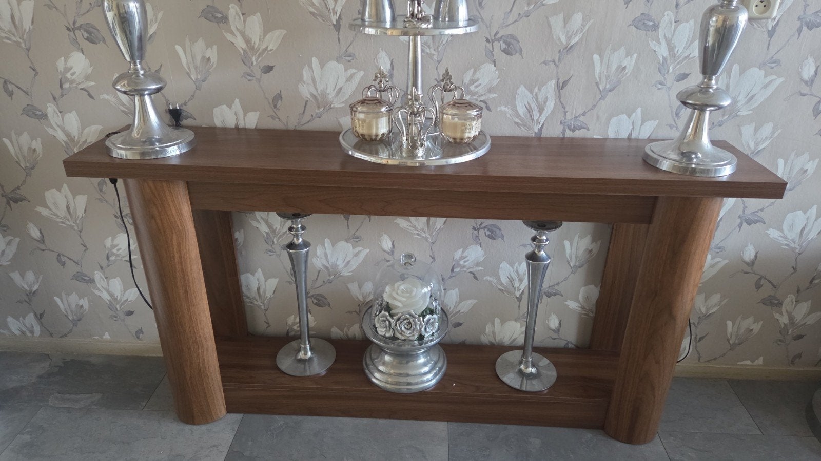 side table, Huis en Inrichting, Tafels | Sidetables, Ophalen, 25 tot 50 cm, Rechthoekig