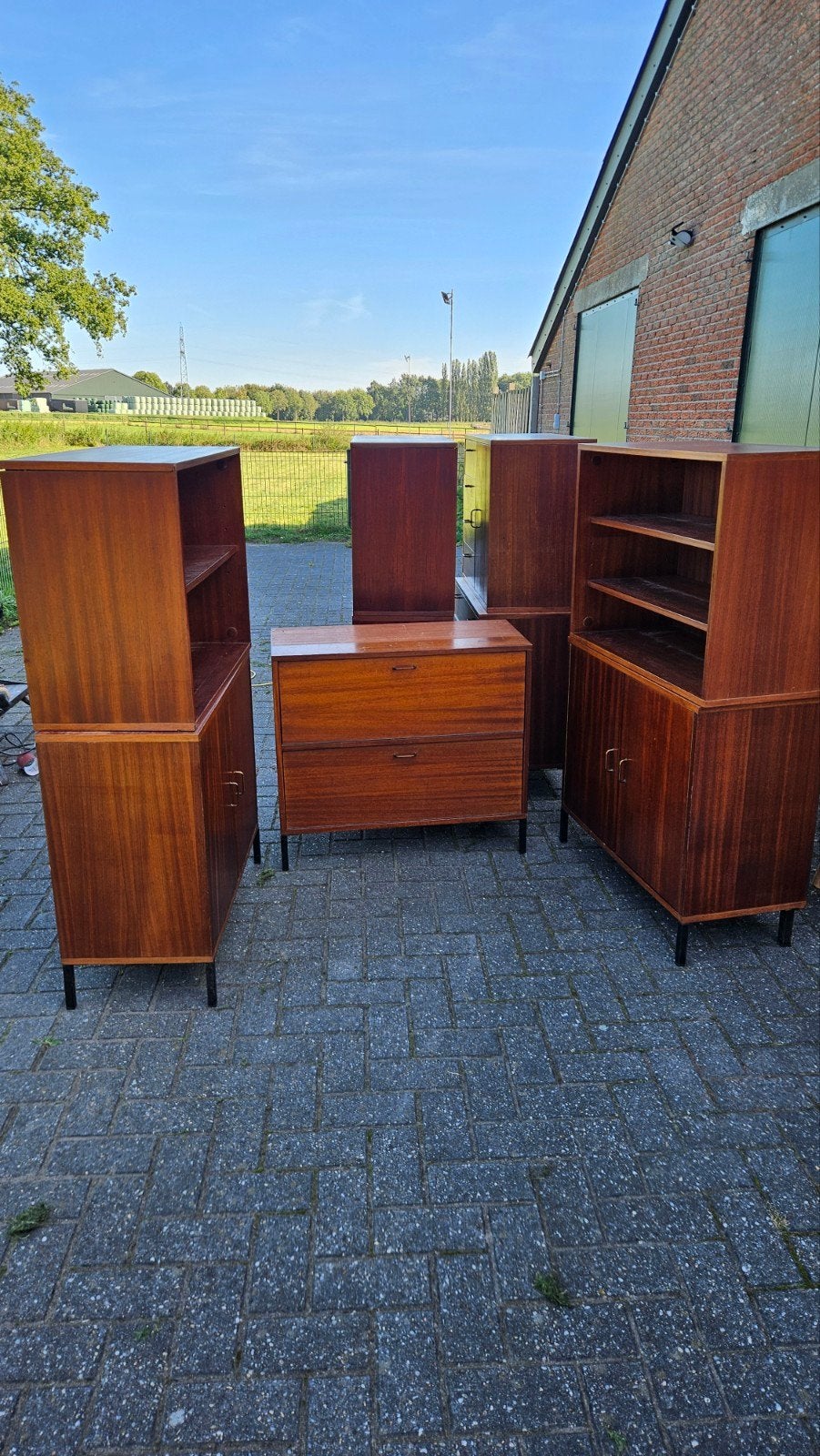 Wandkasten Simpla Lux, 9-delig, project, setprijs