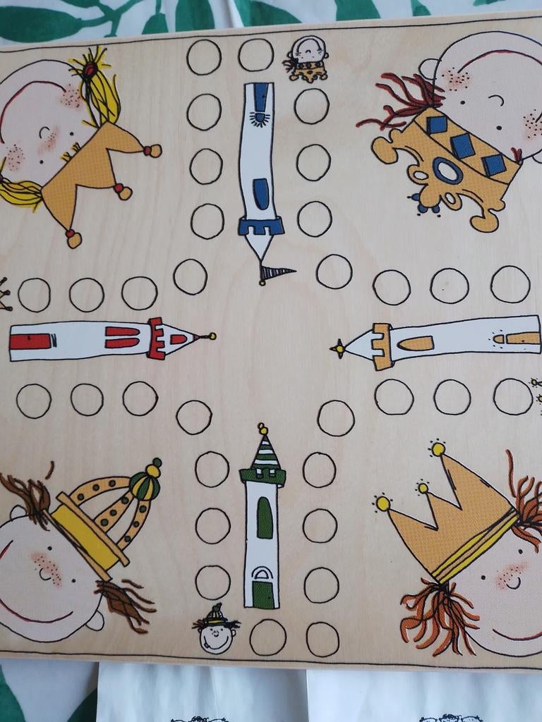Jan Bibejan Koningsspel -Houten Spel, Jan Bibejan, Ophalen of Verzenden, Zo goed als nieuw, Drie of vier spelers