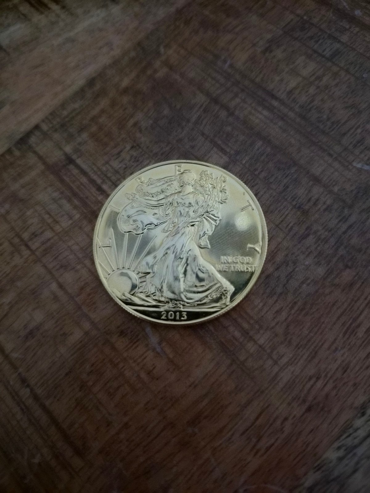 Zilveren American Eagle munt 2013 - 1 Troy Ounce, Ophalen of Verzenden, Zilver
