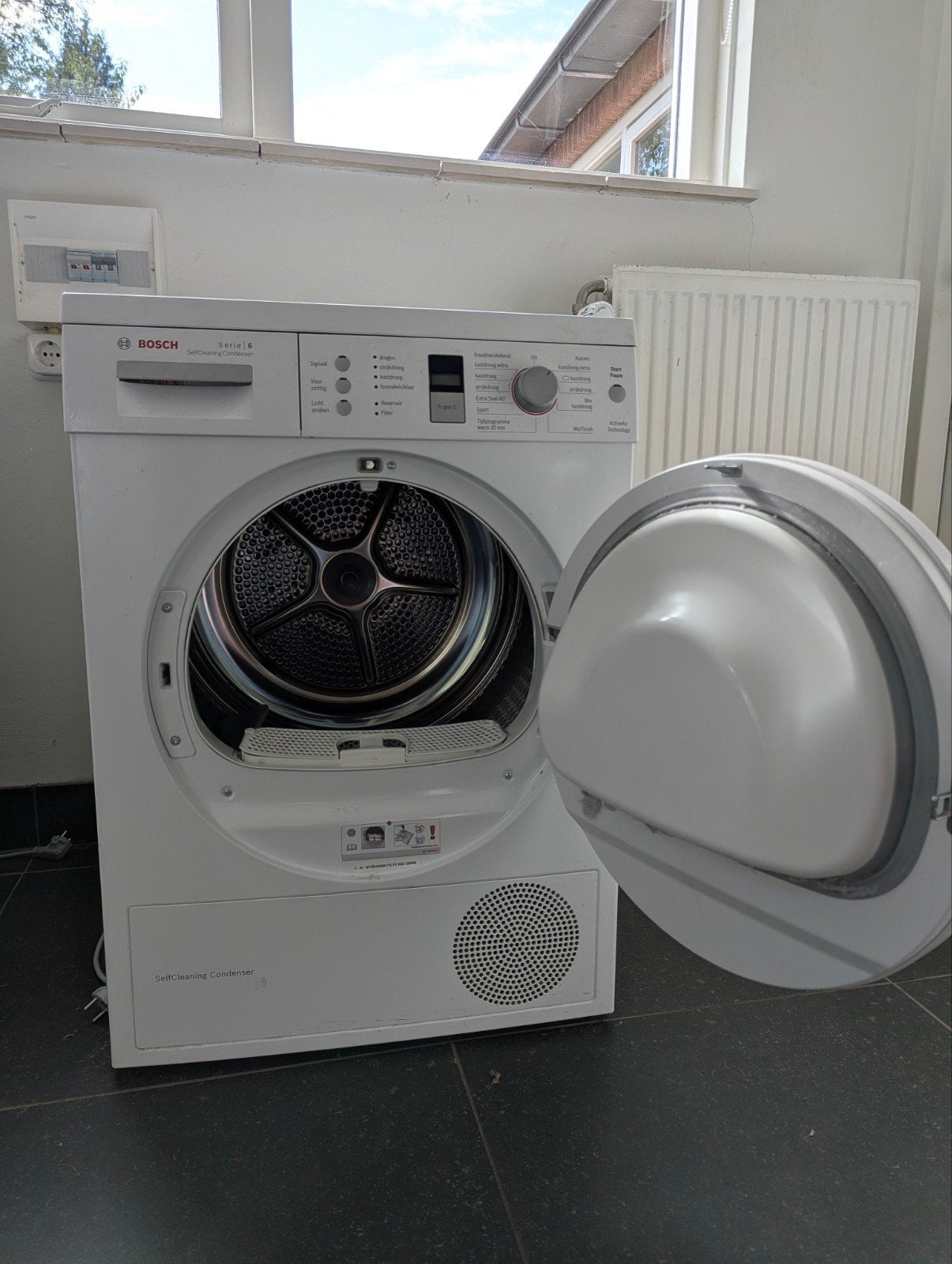 Bosch Serie 6 WTW84363NL Condensdroger, 8 tot 10 kg, Ophalen of Verzenden, Zo goed als nieuw, 85 tot 90 cm