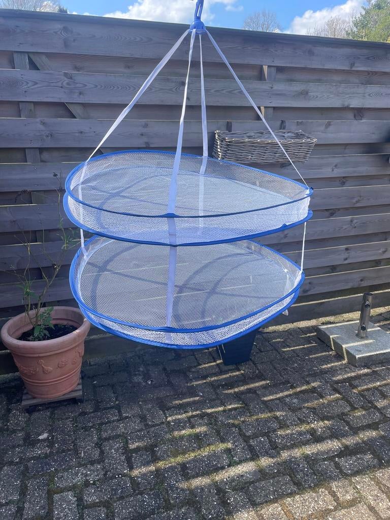 Mooi hangend 2 -laags Opberg Rek /doorsnee 68 cm, Caravans en Kamperen, Ophalen, Zo goed als nieuw