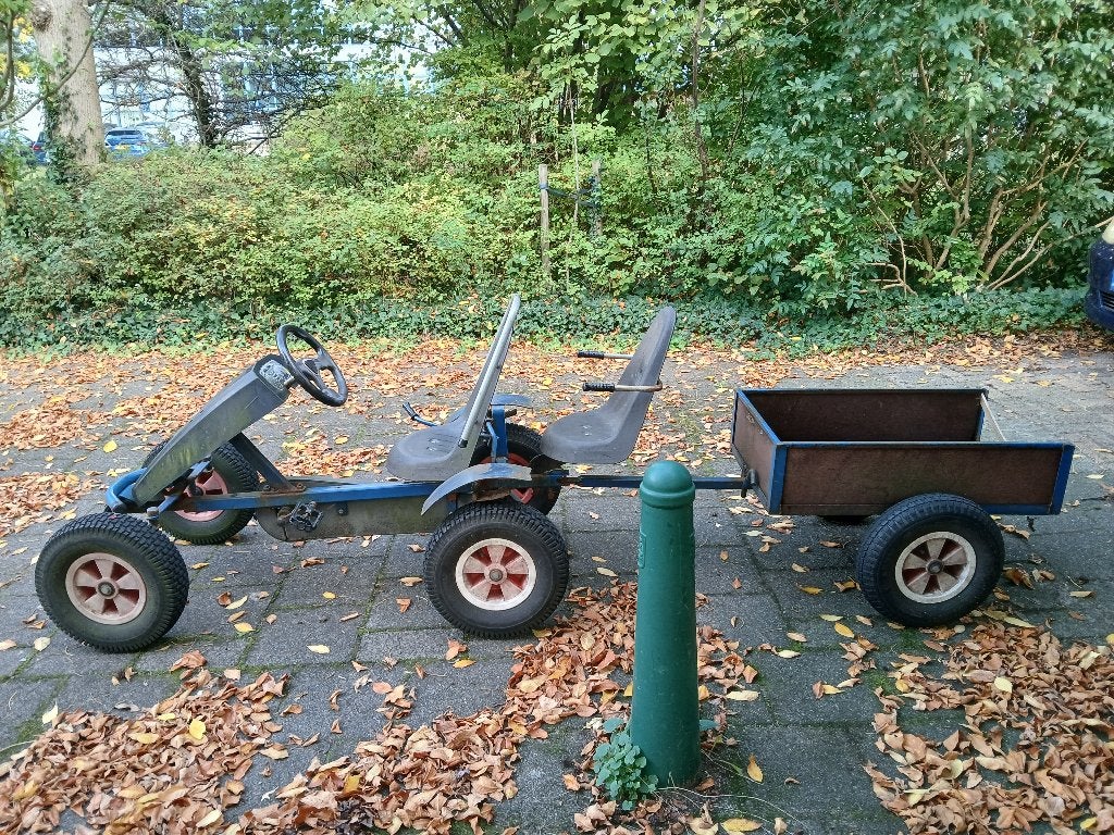 Mammoet skelter met aanhanger, Kinderen en Baby's, Ophalen, Gebruikt, Mammoet, Duozit